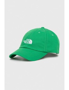 Kapa sa šiltom The North Face Norm Hat boja: zelena, s aplikacijom, NF0A7WHOPO81