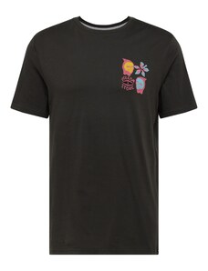 Volcom Majica 'FLOWER BUDZ' svijetloplava / žuta / antracit siva / ružičasta