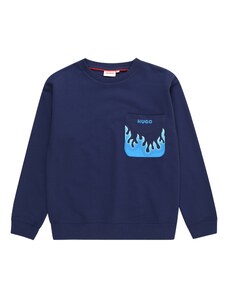 HUGO Sweater majica azur / svijetloplava / tamno plava