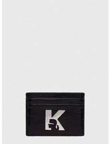 Etui za kartice Karl Lagerfeld Jeans boja: crna
