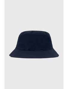 Dvostrani šešir Barbour Hutton Reversible Bucket Hat boja: tamno plava, MHA0839