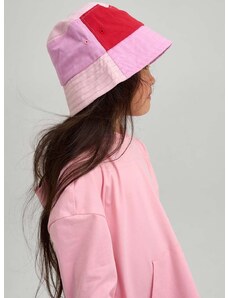 Dječji pamučni šešir Reima Siimaa boja: ružičasta, pamučni