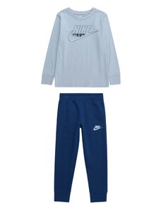 Nike Sportswear Jogging komplet 'CLUB' svijetloplava / tamno plava / prljavo bijela
