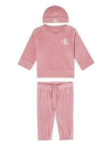 Trenirka za bebe Calvin Klein Jeans boja: ružičasta