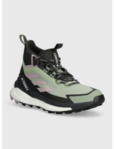 Cipele adidas TERREX Free Hiker 2 GTX za žene, boja: zelena, IE5134