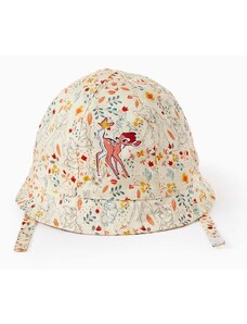Dječji pamučni šešir zippy boja: bež, pamučni