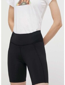 Sportske kratke hlače Columbia Boundless Trek za žene, boja: crna, bez uzorka, visoki struk, 2074471