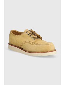 Cipele od brušene kože Red Wing Shop Moc Oxford za muškarce, boja: bež, 8079