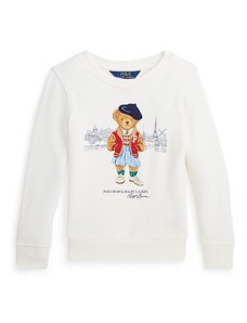 Polo Ralph Lauren Sweater majica morsko plava / cappuccino / crvena / bijela
