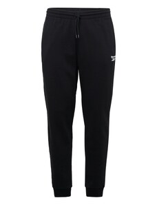 Reebok Sportske hlače crna / bijela