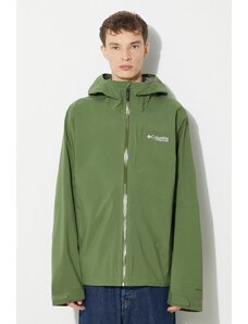Outdoor jakna Columbia Ampli-Dry II boja: zelena, 2071061