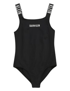 Calvin Klein Swimwear Jednodijelni kupaći kostim 'Intense Power' crna / bijela