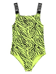 Calvin Klein Swimwear Jednodijelni kupaći kostim 'Intense Power ' limeta / crna