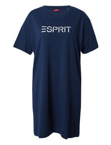 ESPRIT Spavaćica košulja 'MIA' morsko plava / bijela