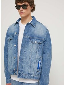 Traper jakna Karl Lagerfeld Jeans za muškarce, za prijelazno razdoblje, oversize