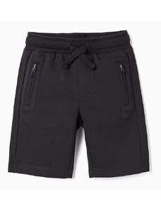 Dječje kratke hlače zippy boja: crna, bez uzorka