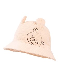 Dječji pamučni šešir Jamiks VISERYS boja: ružičasta, pamučni