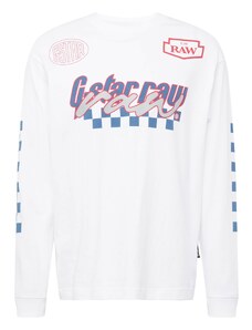 G-Star RAW Majica mornarsko plava / siva / crvena / bijela