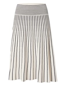 Lauren Ralph Lauren Suknja 'AYZOLLE' crna / bijela