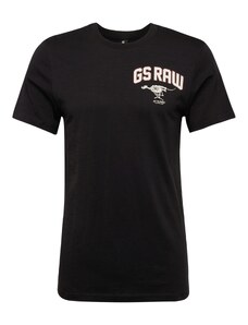 G-Star RAW Majica crna / bijela