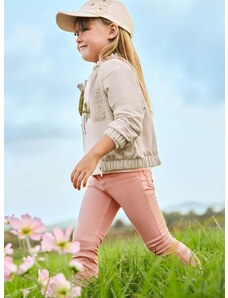 Dječje hlače Mayoral boja: ružičasta, bez uzorka