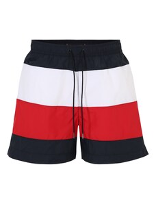 Tommy Hilfiger Underwear Kupaće hlače morsko plava / crvena / bijela