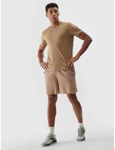4F Men's quick-drying training shorts - beige