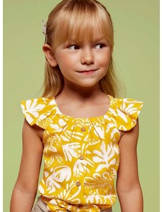 Dječja bluza Mayoral boja: žuta, s uzorkom