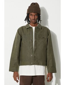 Traper jakna Filson Short Lined Cruiser za muškarce, boja: zelena, za prijelazno razdoblje, FMCPS0012
