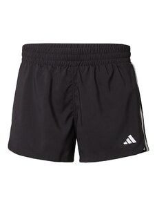 ADIDAS PERFORMANCE Sportske hlače 'Pacer 3 Stripes Mid Rise' crna / bijela