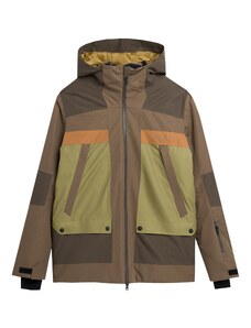 4F Outdoor jakna smeđa / zelena