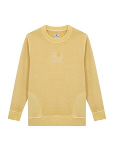 Scalpers Sweater majica žuta / bijela