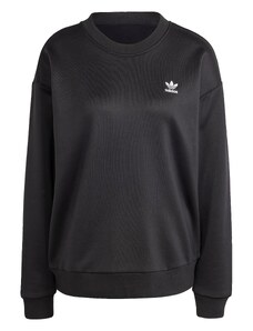 ADIDAS ORIGINALS Sweater majica 'Trefoil Loose Crew' crna / bijela
