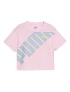 PUMA Majica 'POWER' sivkasto plava / roza