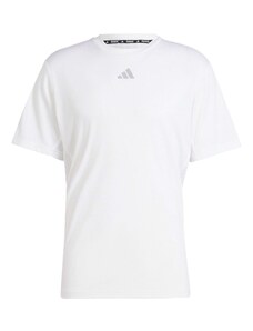 ADIDAS PERFORMANCE Tehnička sportska majica siva / bijela
