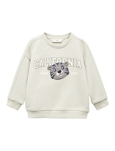 MANGO KIDS Sweater majica 'CALIFORN' plava / siva / pastelno zelena / bijela