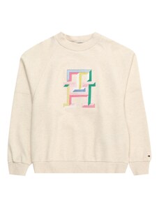 TOMMY HILFIGER Sweater majica bež / zelena / ljubičasta / roza