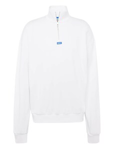 HUGO Sweater majica 'Neeler' plava / bijela