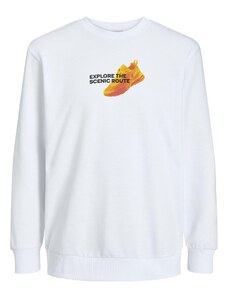 JACK & JONES Sweater majica 'EDITION' bijela