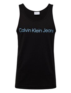Calvin Klein Jeans Majica 'INSTITUTIONAL' svijetloplava / crna