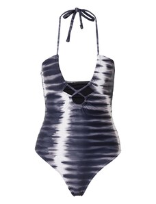 TOPSHOP Jednodijelni kupaći kostim noćno plava / bazalt siva / crna / bijela