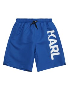 Karl Lagerfeld Kupaće hlače plava / bijela