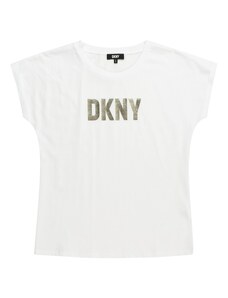 DKNY Majica maslinasta / bijela