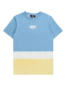 DKNY Majica nebesko plava / žuta / bijela