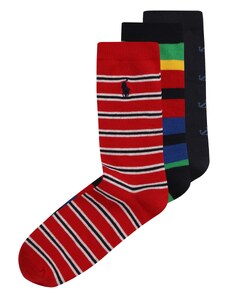 Polo Ralph Lauren Čarape 'AMERICAN' plava / crvena / crna / bijela