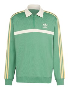 ADIDAS ORIGINALS Sweater majica 'Collared' žuta / zelena / bijela