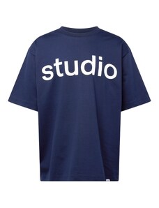 SEIDENSTICKER Majica 'Studio' tamno plava / bijela