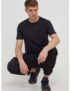 Majica kratkih rukava Calvin Klein Performance za muškarce, boja: crna, bez uzorka