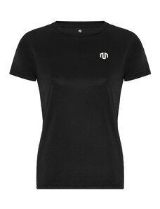 MOROTAI Tehnička sportska majica 'Naka' crna / bijela