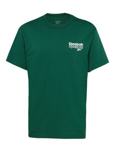 Reebok Tehnička sportska majica zelena / bijela